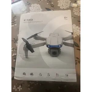 E99 PRO Drone RC pliable HD double caméra WiFi FPV quadrirotor débutant pour la photographie aérienne Distance de transmission d'images de 1km - Product Image 1