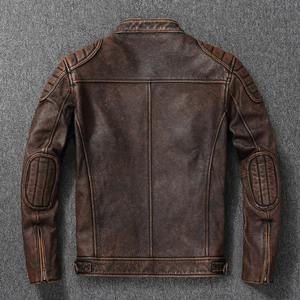 Vente en gros de vestes stylées manteau en cuir pour homme, blazer décontracté formel lourd tendance classique, blazer bombardier de luxe, veste pour homme - Product Image 2