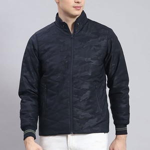 Chaqueta Bomber de Invierno para Hombre 2025, Impermeable, Transpirable, Cortavientos, Cálida, con Cuello Alto, Diseño Personalizado, Proceso de Recubrimiento - Product Image 1