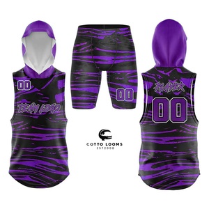 Elegante uniforme de fútbol americano OEM 7v7 que ofrece un rendimiento ligero de camiseta de fútbol americano Premium - Product Image 4