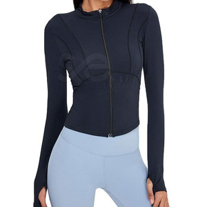 Chaquetas de Yoga para Mujer, Fabricadas en Pakistán, 100% Algodón, Secado Rápido, Corte Ajustado, Logotipo Frontal, para Invierno - Product Image 5
