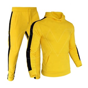 Survêtement décontracté pour hommes à séchage rapide avec logo personnalisé Vente en gros de haute qualité imprimée coupe contrastée grande taille 2 pièces - Product Image 3