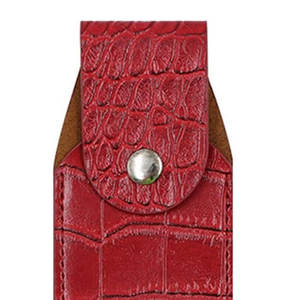 Estuche de Cuero para Gas Pimienta, Llavero, Soporte para Spray de Defensa Personal con Botón de Presión, Accesorio de Seguridad Portátil y Seguro - Product Image 4