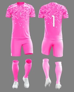 Conjunto de Camiseta y Pantalones Cortos de Fútbol Americano de Primera Calidad para Mujer Captens LLC MR-048 para Entrenamiento, Fitness y Partidos - Product Image 4