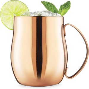 Elegante taza de cobre Premium hecha a mano pulida Drinkware para Villa Cocina Comedor Bar Hotel y uso al aire libre - Product Image 3