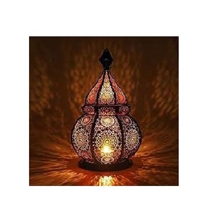 Ramadan đặc biệt kim loại đèn lồng Tay Chạm Khắc thiết kế sự kiện đám cưới trang trí đèn lồng nhà sét trang trí nến đèn lồng - Product Image 1