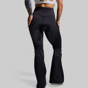 Custom Design Yoga <b>Legging</b> Spandex Polyester Made Women <b>Flare</b> <b>Legging</b> Unique Style Women <b>Flare</b> <b>Legging</b> - Product Image 3