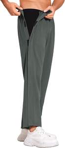 Men Women Casual <b>Post</b> Surgery Pants Tear Away <b>Basketball</b> Pants Elderly Patient High Quality Snap Button <b>Post</b> Surgery Sweatpants - Product Image 3