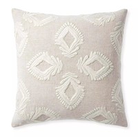 Housse de coussin carrée de haute qualité 100% coton brodée avec des pompons, décoration intérieure, exportateurs indiens, prix bas