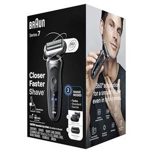 Afeitadora Eléctrica para Hombre con 3 Modos de Afeitado en Seco y Húmedo, Resistente al Agua IPX7, Kit de Limpieza y Recortadora de Barba 60 - Product Image 1