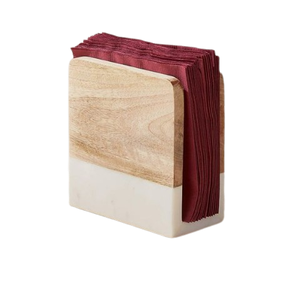 Porte-serviettes en bois d'acacia personnalisé pour la cuisine et la table de salle à manger Distributeur de serviettes en bois Boîtes à mouchoirs - Product Image 2