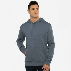 Sweat-shirt à capuche en polaire pour homme, à manches longues, avec poches kangourou, étiquette privée OEM personnalisée, 100% coton uni - Product Image 3