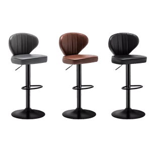 Taburetes <span class=keywords><strong>de</strong></span> Bar Anji WeiHao <span class=keywords><strong>de</strong></span> Alta Capacidad <span class=keywords><strong>de</strong></span> Carga, Desmontables, Giratorios, Tapizados, para Barra <span class=keywords><strong>de</strong></span> Cocina, Mesa <span class=keywords><strong>de</strong></span> Bar - Product Image 2