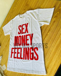 T-shirt pour homme en coton sur mesure de haute qualité, coupe classique, 260 grammes, poids lourd, respirant, écologique, séchage rapide, manches courtes - Product Image 5