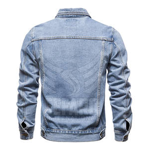 Fabrication en usine Nouvelle arrivée Veste en jean à manches longues Veste d'hiver en jean personnalisée en gros - Product Image 3