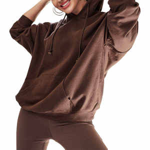 Veste à double fermeture éclair du fabricant personnalisée Boxy Fit Drop Shoulder Striped Flanelle Double Couche Réversible Hoodie pour Femmes Hommes - Product Image 1