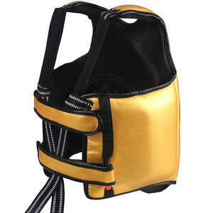 Protector de pecho de cuero para hombre para Kick Boxing MMA Muay Thai Sports Karate Dummy Type - Product Image 2