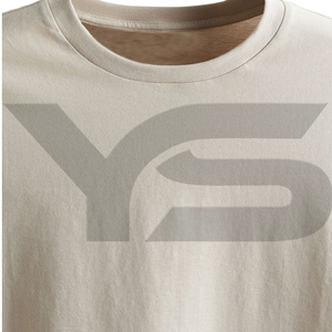 เสื้อยืดทรงหลวมสำหรับผู้ชายผ้าฝ้าย100% สั่งทำได้จากปากีสถาน - Product Image 4