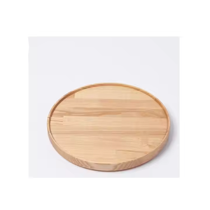 Platos para servir carne natural Restaurante de madera maciza Tablero para servir de Acacia Platos de madera profesionales de artesanía creciente - Product Image 3