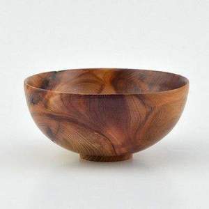 Bol à fruits en bois de qualité durable, finition naturelle, profond, pour la cuisine, le lavage et la préparation de la pâte à pudding, bols de service en bois - Product Image 4