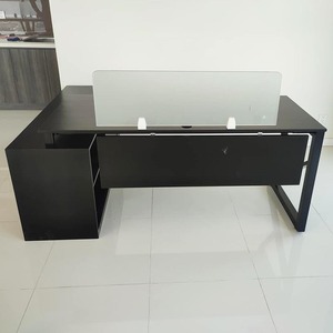 Escritorio Ejecutivo Contemporáneo 180x160cm KConcept con Estructura de Acero HBKC021 - Product Image 6