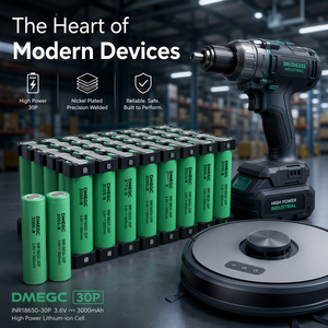 DMEGC 18650 30P 3000mAh 可充电锂离子电池，适用于无绳电钻和吸尘器 - Product Image 5