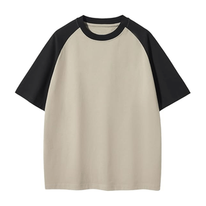 T-shirt personnalisé 100% coton écologique à séchage rapide 200g à manches courtes avec impression en relief pour homme, streetwear, coupe classique - Product Image 4