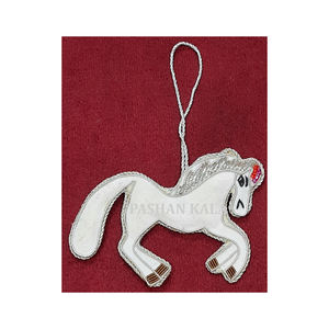 Zari ปักด้วยมือทำในอินเดียสินค้าตกแต่งคริสต์มาสใช้ทำด้วยมือ - Product Image 1