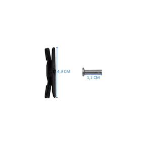 กระจกบังลมปรับสมดุลพลาสติกสำหรับ Renault 19, Megane, CLIO-riveted-4ชิ้น - Product Image 3