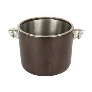 Seau à glace décoratif en métal tendance, refroidisseur à vin et champagne pour bar, support de boissons pour table de fête, accessoire de divertissement à domicile - Product Image 6