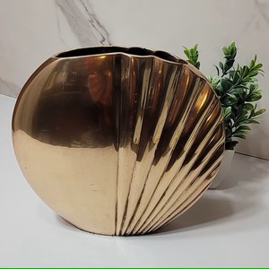 Vase à fleurs en aluminium côtier à coulée unique pour la maison et les occasions de mariage Pâques et meilleure idée de cadeau - Product Image 4