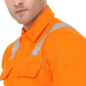 Vêtements de travail en tissu durable coton-polyester, uniforme Dangri pour les chantiers de construction, les projets d'ingénierie et de bâtiment - Product Image 4