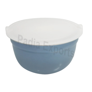 Tazón con tapa Juego de cuencos mezcladores de acero inoxidable de 3 piezas Juego de cuencos - Product Image 2