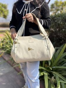 Sac fourre-tout en cuir véritable personnalisé, élégant et tendance, grande taille, multi-usages pour femme – Vente chaude - Product Image 4