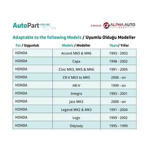 Clips para Panel de Parachoques para Honda Accord Civic CR-V Odyssey Jazz - 10 Piezas - Product Image 5