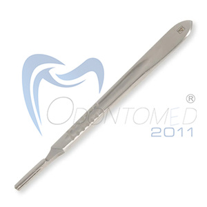 Cuchillo Quirúrgico de Acero Inoxidable con Logotipo Personalizado de Alta Calidad, Diseño Profesional, Manual Quirúrgico, Certificado CE Clase I Odontomed 2011 - Product Image 1