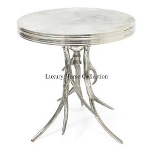 Soporte de Metal chapado en oro para manualidades y artes creativas modernas de la mejor calidad para mesa de centro redonda de mármol blanco para hogar y hoteles - Product Image 5