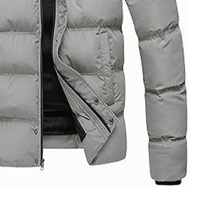Nouveau design Veste à bulles pour hommes Logo personnalisé et design à manches longues Restez confortable Service OEM téléchargé par Dress Sports - Product Image 3