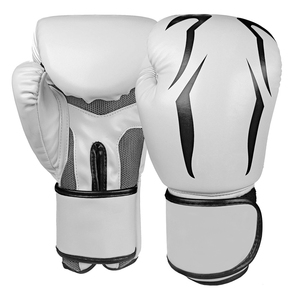 Guantes de Boxeo Profesionales en Oferta, Precio de Fábrica, Logotipo Personalizado, Guantes de Entrenamiento de PU, Vendas para Manos, Correa de Muñeca Ajustable, Artes Marciales - Product Image 4