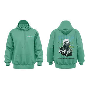 2025 élégant décontracté imprimé hommes sweats à capuche Premium personnalisé respirant sweats à capuche hommes 100% coton pull - Product Image 1