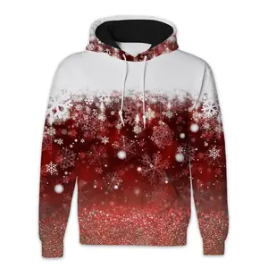 Natal Camisolas 3d Floco De Neve impressão Hoodies Camisolas Homens/Mulheres Natal Oversized Moda Crianças Camisolas homens Casaco