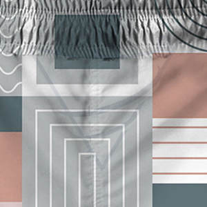 Pantalones Cortos de Verano para Hombre, de Algodón, Servicio OEM, Hechos a Medida, Talla 6XL, Estilo Casual, Cintura Elástica, Secado Rápido, Sublimación Sólida - Product Image 5