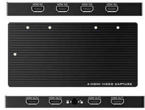 Capture vidéo USB 4 canaux 4K HDMI pour OBS Vmix Zoom Streaming - Product Image 5