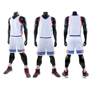 Uniformes de basket-ball d'été respirants personnalisés pour hommes et femmes ensembles grande taille 100% polyester toutes saisons - Product Image 2