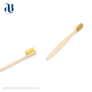Brosse à dents en bambou biodégradable, 100% en bois biodégradable et écologique en forme de U C et S - Product Image 6