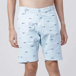 Pantalones Cortos Deportivos Personalizados para Hombre, Sublimados, a la Moda, con Cintura Elástica y Bolsillos Laterales, Ideales para la Playa - Product Image 5