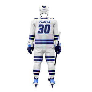 Nuevo Diseño de Uniforme de Hockey sobre Hielo, Servicio OEM, Tejido Transpirable que Absorbe la Humedad, Colores y Tallas Personalizables - Product Image 6