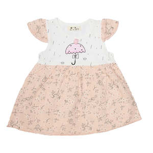 Vestido para Bebé Recién Nacido - Color Durazno - Product Image 1