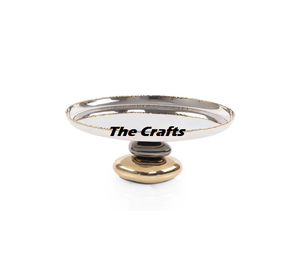 Soporte para Pasteles de Diseño Moderno en Acero Inoxidable, Forma Redonda, para Servir Postres y Pasteles de Chocolate, al por Mayor - Product Image 1