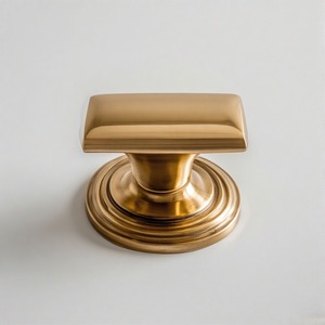 Perilla ThroneEdge Royal Arc, perilla de puerta redonda de níquel pulido, estética moderna elegante con detalles lujosos para interiores de primera calidad - Product Image 4